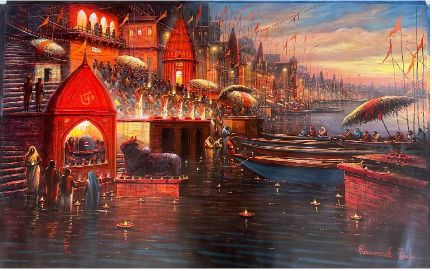 The Sacred evening of Varanasi II
