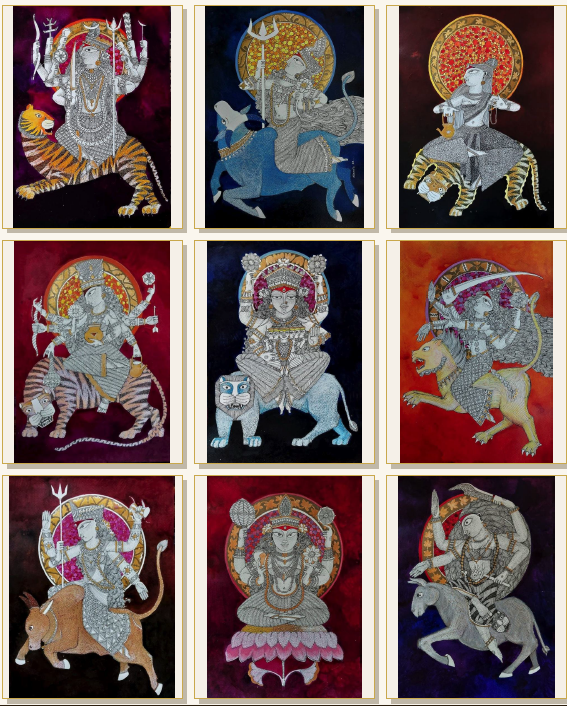 Navadurga-The Nine foces of Shakti