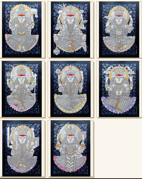 Ashtalakshmi--The Golden Blessings